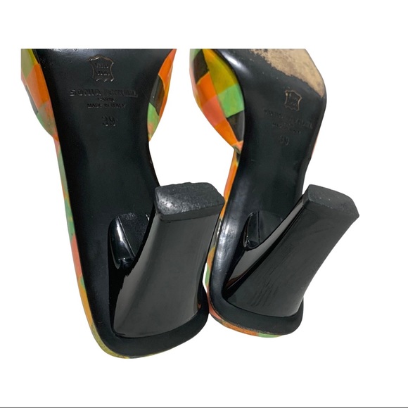 Sonia Rykiel Paris Patent Leather High Heel Sandals - Picture 12 of 14